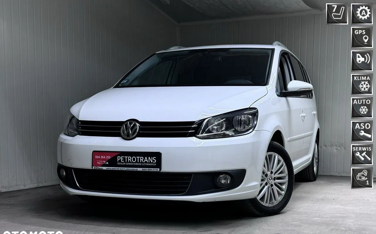 warmińsko-mazurskie Volkswagen Touran cena 42900 przebieg: 193000, rok produkcji 2015 z Zwierzyniec